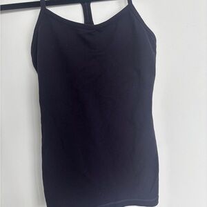Dark purple lululemon Top with built in sports bra